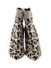Neiman Marcus Animal Print Gray Ankle Boots Size 8 - photo 2