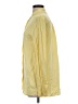 Equipment Color Block Yellow Long Sleeve Silk Top Size S - photo 5