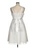 DressBarn 100% Polyester White Cocktail Dress Size 16 - photo 2