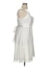 DressBarn 100% Polyester White Cocktail Dress Size 16 - photo 4