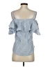 Veronica Beard 100% Cotton Blue Sleeveless Blouse Size 0 - photo 2