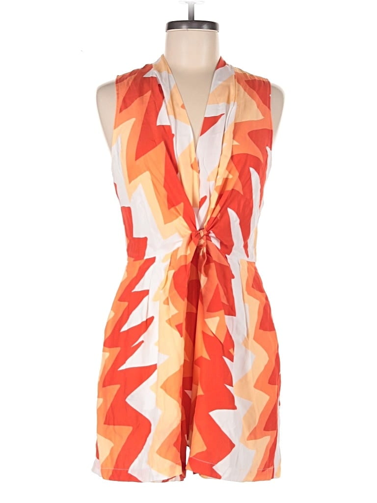 Pre-owned Marie Oliver Romper In Orange