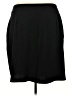Roz & Ali Solid Black Casual Skirt Size 2X - photo 2