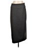 14th & Union Solid Gray Casual Skirt Size L - photo 1