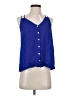 Bjewel Blue Sleeveless Blouse Size XXS (estimated) - photo 1