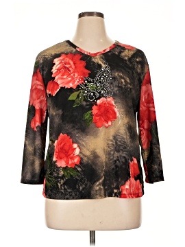 Jess & Jane 3/4 Sleeve Top