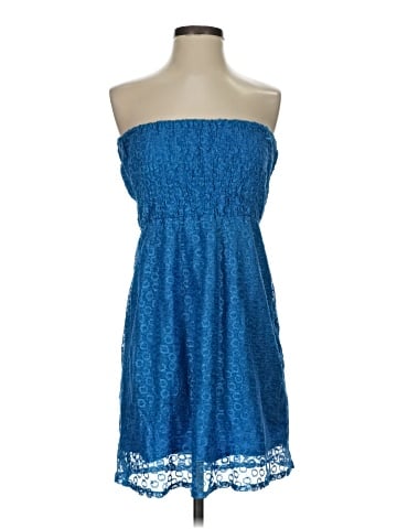 Manhatten Blues Cocktail Dress (view 1)