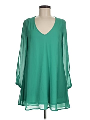 Akira Chicago Black Label Long Sleeve Blouse (view 1)