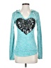 Miss Chievous Teal Long Sleeve Top Size XS - photo 1