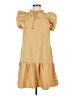 Unbranded 100% Polyester Tan Casual Dress Size M - photo 1
