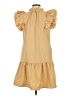 Unbranded 100% Polyester Tan Casual Dress Size M - photo 2