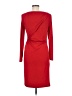 Calvin Klein Solid Red Cocktail Dress Size 8 - photo 2