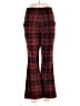 Assorted Brands Plaid Red Casual Pants Size L - photo 1