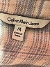 CALVIN KLEIN JEANS Plaid Gray Tan Long Sleeve Button-Down Shirt Size M - photo 7