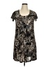 Assorted Brands Animal Print Brown Casual Dress Size 14 - photo 1