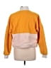 Fabletics Color Block Orange Fleece Size L - photo 2