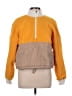 Fabletics Color Block Orange Fleece Size L - photo 1