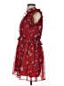 Zara Basic Paisley Red Casual Dress Size XS - photo 5