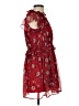 Zara Basic Paisley Red Casual Dress Size XS - photo 4