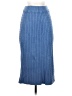 Unbranded Chevron-herringbone Blue Casual Skirt Size 24 waist (estimated) - photo 1
