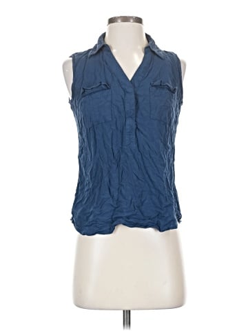 SONOMA life + style Sleeveless Button-Down Shirt (view 1)