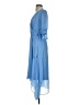 DKNY 100% Polyester Blue Cocktail Dress Size 4 - photo 5