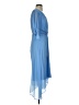 DKNY 100% Polyester Blue Cocktail Dress Size 4 - photo 4