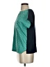 Van Heusen 100% Polyester Teal Short Sleeve Blouse Size S - photo 5