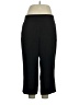 Nine West 100% Polyester Solid Black Dress Pants Size XL - photo 1