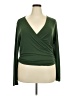 Ambiance Green Long Sleeve Top Size 3X - photo 1