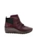 Bionica 100% Leather Burgundy Ankle Boots Size 9 - photo 1