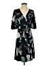 BCBGMAXAZRIA Print Teal Cocktail Dress Size S - photo 1