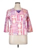 Ruby Rd. Pink 3/4 Sleeve T-Shirt Size XL (petite) - photo 1