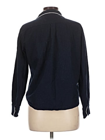 Petite Plume Long Sleeve Button-Down Shirt (view 2)