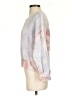 Pink Lily 100% Cotton Tie-dye White Pink Pullover Sweater Size S - photo 5