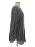 Unbranded Gray Black 3/4 Sleeve Blouse Size L (estimated) - photo 4