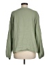 Shein Green Long Sleeve Blouse Size 6 - photo 2