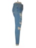 Topshop Hearts Blue Jeans Size 28 waist - photo 4