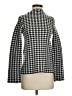 Ann Taylor Houndstooth Silver Turtleneck Sweater Size XS - photo 1