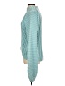 Free People 100% Cotton Solid Teal Pullover Sweater Size L - photo 5