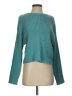 Assorted Brands 100% Polyester Solid Teal Pullover Sweater Size S - photo 1