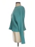 Assorted Brands 100% Polyester Solid Teal Pullover Sweater Size S - photo 5