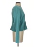 Assorted Brands 100% Polyester Solid Teal Pullover Sweater Size S - photo 4