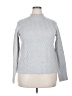 Evolution by Cyrus Chevron-herringbone Gray Turtleneck Sweater Size XXL - photo 1