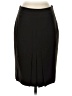 Ann Taylor LOFT Solid Black Formal Skirt Size 0 - photo 1