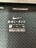 Nike 100% Polyester Black Active T-Shirt Size S - photo 7