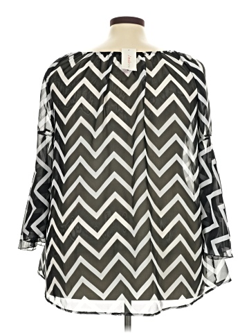 J Mode USA 3/4 Sleeve Blouse (view 2)