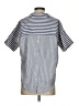 Madewell Stripes Blue Short Sleeve Blouse Size XS - photo 2