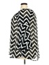 J Mode USA 100% Polyester Chevron-herringbone Gray 3/4 Sleeve Blouse Size 2X - photo 5
