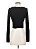 Unbranded Black Long Sleeve Top Size S - photo 2